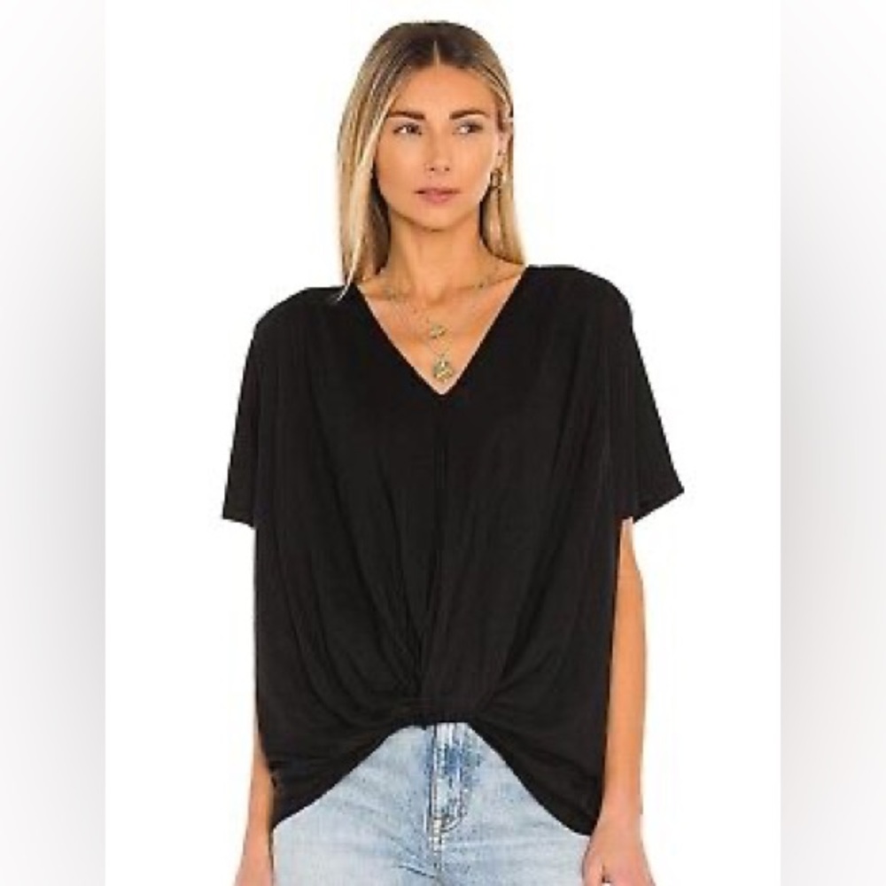 Bobi Feather Weight Jersey Knot Tee